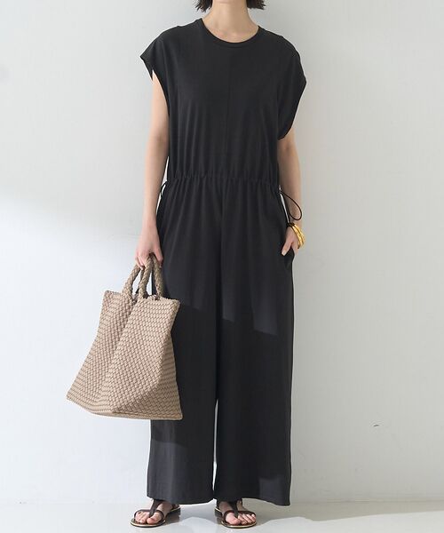 Rouge vif la cle / ルージュ・ヴィフ ラクレ サロペット・オールインワン | 【TICCA/ティッカ】コンビネゾンドレス（チャコールグレー）