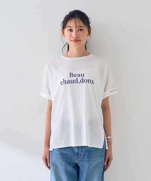 Rouge vif la cle / ルージュ・ヴィフ ラクレ Tシャツ | ターンバックロゴTシャツ | 詳細10