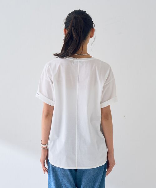 Rouge vif la cle / ルージュ・ヴィフ ラクレ Tシャツ | ターンバックロゴTシャツ | 詳細12