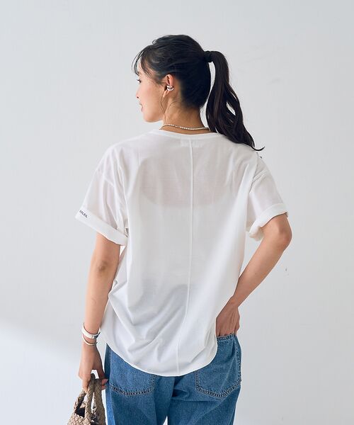 Rouge vif la cle / ルージュ・ヴィフ ラクレ Tシャツ | ターンバックロゴTシャツ | 詳細4