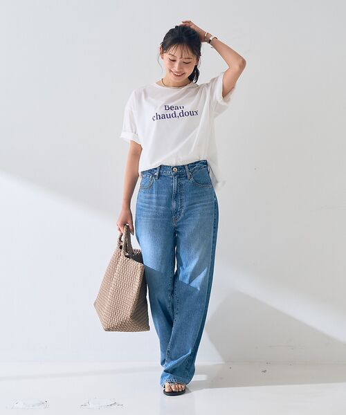 Rouge vif la cle / ルージュ・ヴィフ ラクレ Tシャツ | ターンバックロゴTシャツ | 詳細7