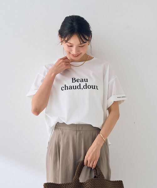 Rouge vif la cle / ルージュ・ヴィフ ラクレ Tシャツ | ターンバックロゴTシャツ | 詳細17