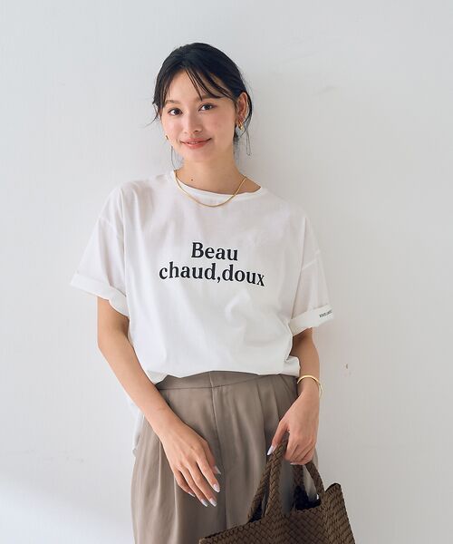 Rouge vif la cle / ルージュ・ヴィフ ラクレ Tシャツ | ターンバックロゴTシャツ | 詳細18