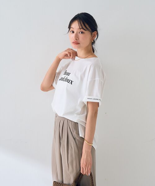 Rouge vif la cle / ルージュ・ヴィフ ラクレ Tシャツ | ターンバックロゴTシャツ | 詳細19