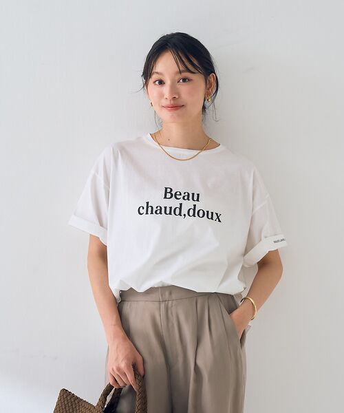 Rouge vif la cle / ルージュ・ヴィフ ラクレ Tシャツ | ターンバックロゴTシャツ | 詳細20