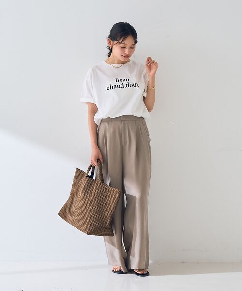 Rouge vif la cle / ルージュ・ヴィフ ラクレ Tシャツ | ターンバックロゴTシャツ | 詳細23