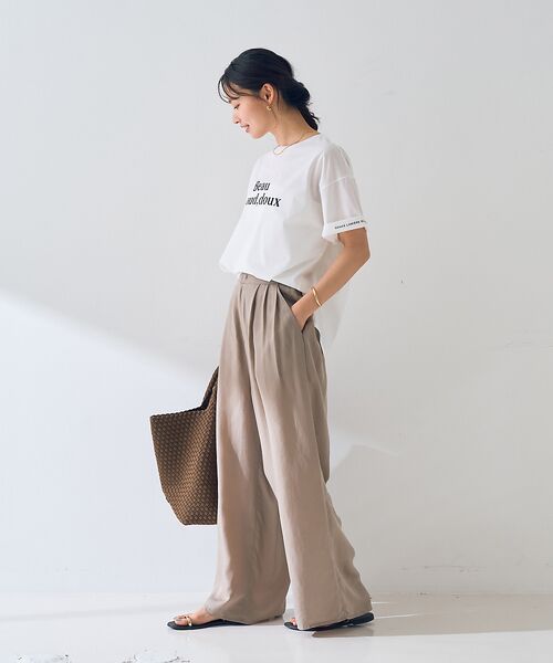 Rouge vif la cle / ルージュ・ヴィフ ラクレ Tシャツ | ターンバックロゴTシャツ | 詳細24