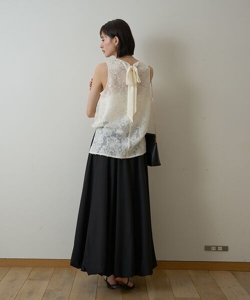 Rouge vif la cle / ルージュ・ヴィフ ラクレ シャツ・ブラウス | 【一部店舗限定】フラワーフェザーアメスリブラウス | 詳細5