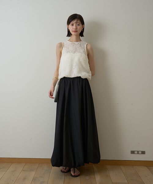 Rouge vif la cle / ルージュ・ヴィフ ラクレ シャツ・ブラウス | 【一部店舗限定】フラワーフェザーアメスリブラウス | 詳細6