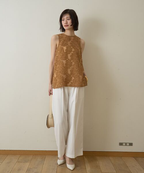 Rouge vif la cle / ルージュ・ヴィフ ラクレ シャツ・ブラウス | 【一部店舗限定】フラワーフェザーアメスリブラウス | 詳細13