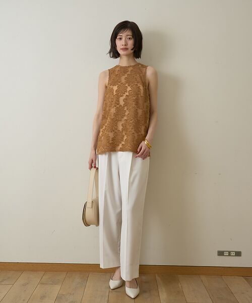 Rouge vif la cle / ルージュ・ヴィフ ラクレ シャツ・ブラウス | 【一部店舗限定】フラワーフェザーアメスリブラウス | 詳細14