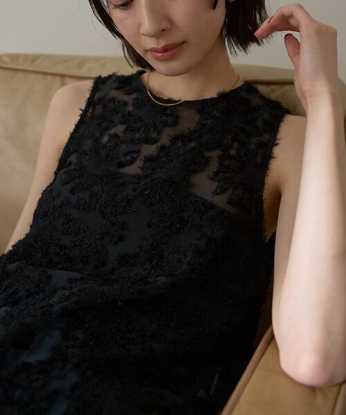 Rouge vif la cle / ルージュ・ヴィフ ラクレ シャツ・ブラウス | 【一部店舗限定】フラワーフェザーアメスリブラウス | 詳細16