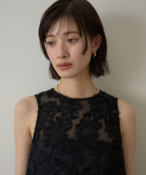 Rouge vif la cle / ルージュ・ヴィフ ラクレ シャツ・ブラウス | 【一部店舗限定】フラワーフェザーアメスリブラウス | 詳細26