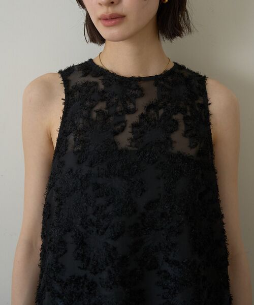 Rouge vif la cle / ルージュ・ヴィフ ラクレ シャツ・ブラウス | 【一部店舗限定】フラワーフェザーアメスリブラウス | 詳細17