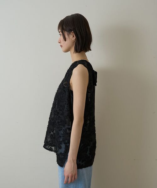 Rouge vif la cle / ルージュ・ヴィフ ラクレ シャツ・ブラウス | 【一部店舗限定】フラワーフェザーアメスリブラウス | 詳細22