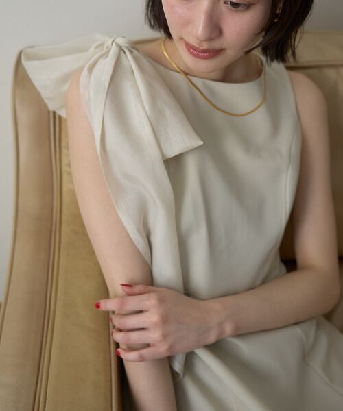 Rouge vif la cle / ルージュ・ヴィフ ラクレ ワンピース | 【一部店舗限定】肩リボンロングワンピース | 詳細11