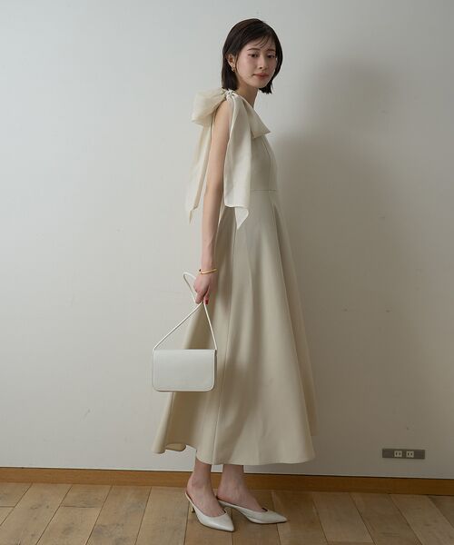 Rouge vif la cle / ルージュ・ヴィフ ラクレ ワンピース | 【一部店舗限定】肩リボンロングワンピース | 詳細4