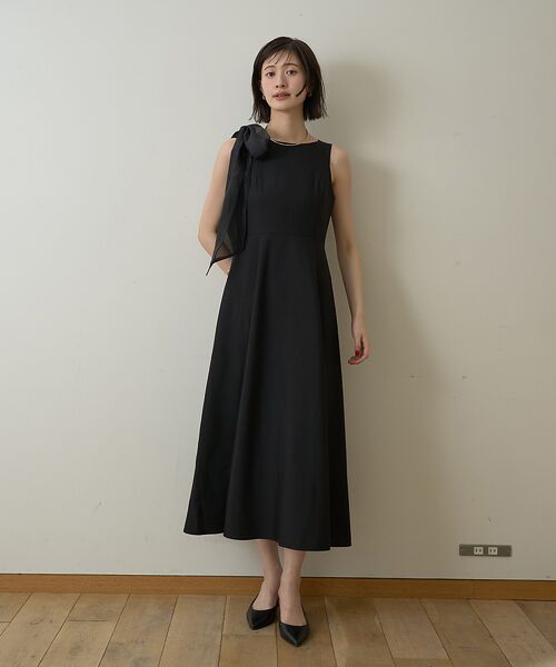 Rouge vif la cle / ルージュ・ヴィフ ラクレ ワンピース | 【一部店舗限定】肩リボンロングワンピース | 詳細6