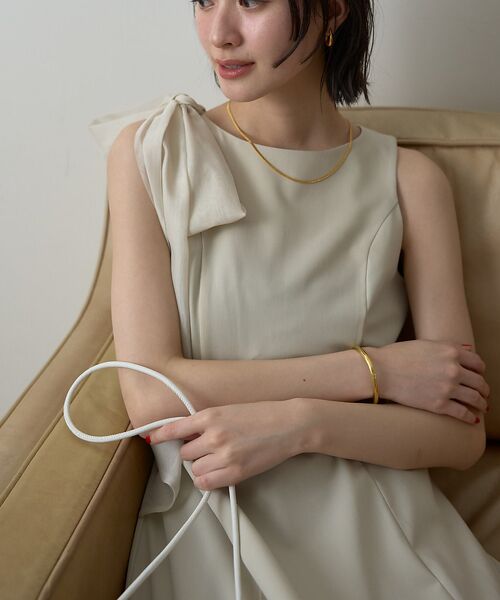 Rouge vif la cle / ルージュ・ヴィフ ラクレ ワンピース | 【一部店舗限定】肩リボンロングワンピース | 詳細9