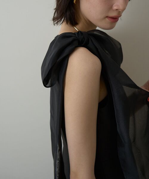 Rouge vif la cle / ルージュ・ヴィフ ラクレ ワンピース | 【一部店舗限定】肩リボンロングワンピース | 詳細17