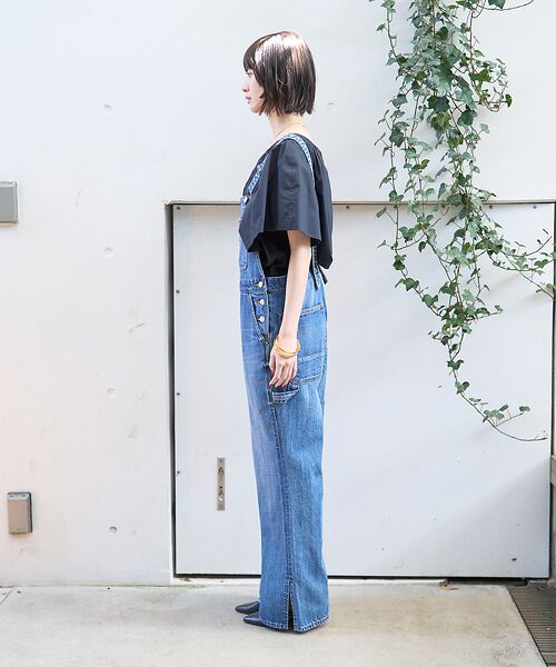 Rouge vif la cle / ルージュ・ヴィフ ラクレ サロペット・オールインワン | 【RED CARD/ レッドカード】別注 Nomad  デニムオーバーオール | 詳細16