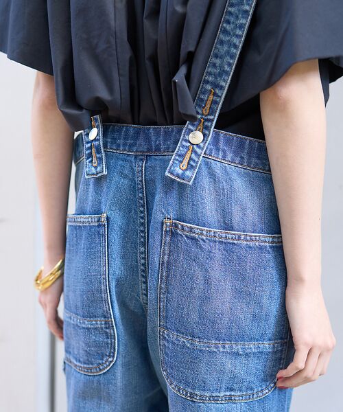 Rouge vif la cle / ルージュ・ヴィフ ラクレ サロペット・オールインワン | 【RED CARD/ レッドカード】別注 Nomad  デニムオーバーオール | 詳細18