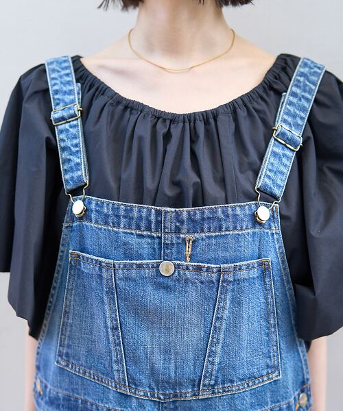 Rouge vif la cle / ルージュ・ヴィフ ラクレ サロペット・オールインワン | 【RED CARD/ レッドカード】別注 Nomad  デニムオーバーオール | 詳細20