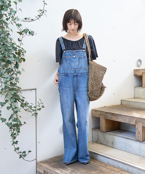 Rouge vif la cle / ルージュ・ヴィフ ラクレ サロペット・オールインワン | 【RED CARD/ レッドカード】別注 Nomad  デニムオーバーオール | 詳細3