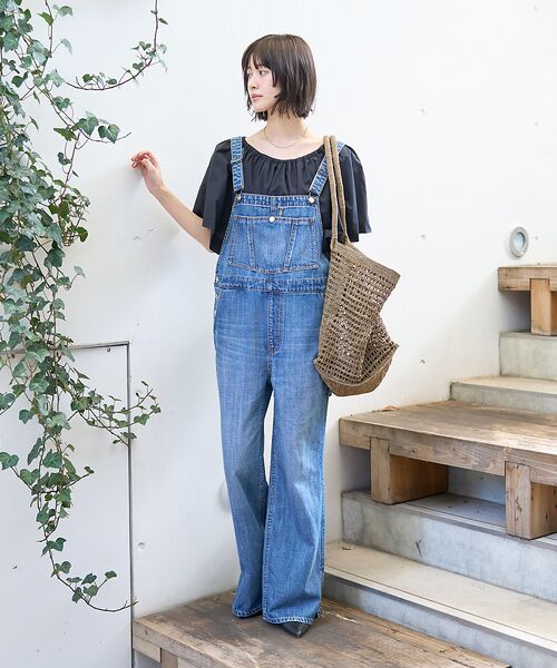 Rouge vif la cle / ルージュ・ヴィフ ラクレ サロペット・オールインワン | 【RED CARD/ レッドカード】別注 Nomad  デニムオーバーオール | 詳細5