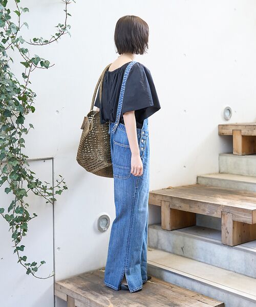 Rouge vif la cle / ルージュ・ヴィフ ラクレ サロペット・オールインワン | 【RED CARD/ レッドカード】別注 Nomad  デニムオーバーオール | 詳細7