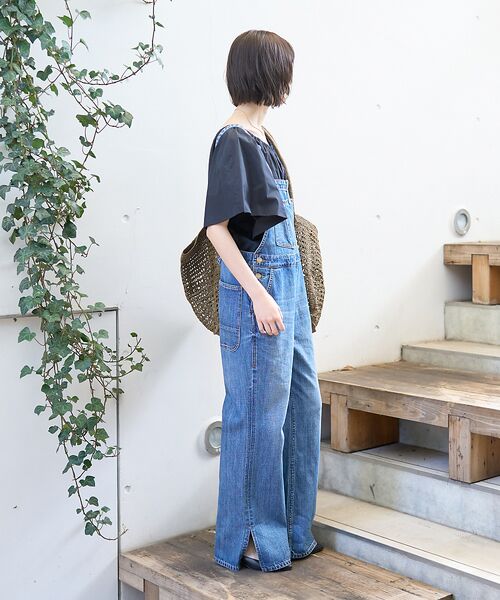 Rouge vif la cle / ルージュ・ヴィフ ラクレ サロペット・オールインワン | 【RED CARD/ レッドカード】別注 Nomad  デニムオーバーオール | 詳細8