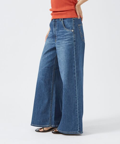 Rouge vif la cle / ルージュ・ヴィフ ラクレ デニムパンツ | 【SOMETHING/サムシング】LISA / スーパーワイド / デニムパンツ | 詳細5