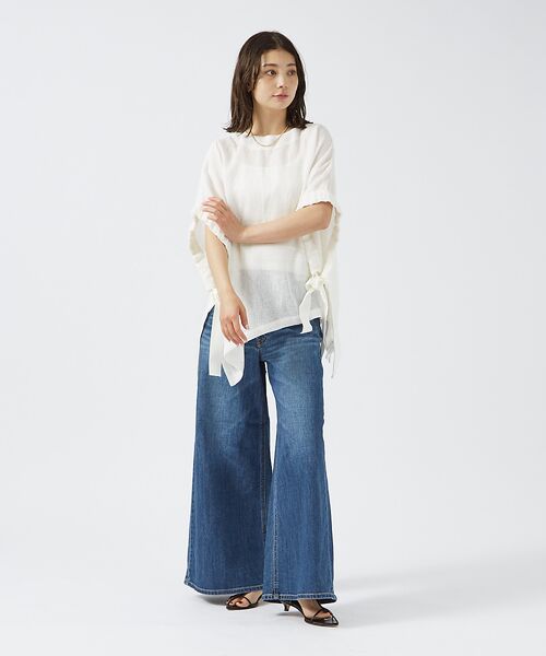 Rouge vif la cle / ルージュ・ヴィフ ラクレ デニムパンツ | 【SOMETHING/サムシング】LISA / スーパーワイド / デニムパンツ | 詳細10