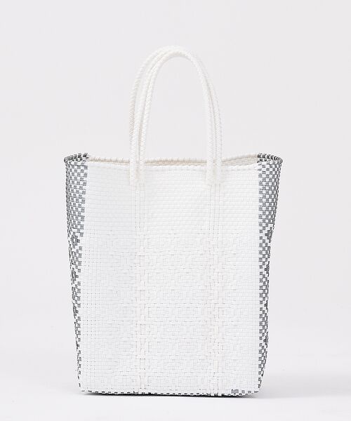 Rouge vif la cle / ルージュ・ヴィフ ラクレ トートバッグ | 【MOON BIRD/ムーンバード】手編みのメルカドバッグM/縦長/ギフト【WE | 詳細4