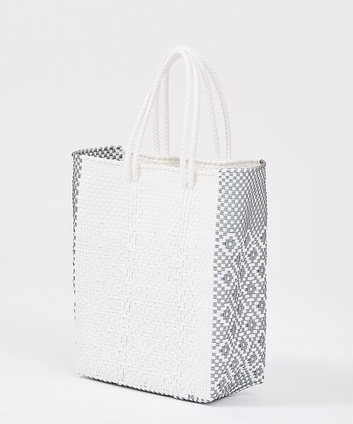 Rouge vif la cle / ルージュ・ヴィフ ラクレ トートバッグ | 【MOON BIRD/ムーンバード】手編みのメルカドバッグM/縦長/ギフト【WE | 詳細5