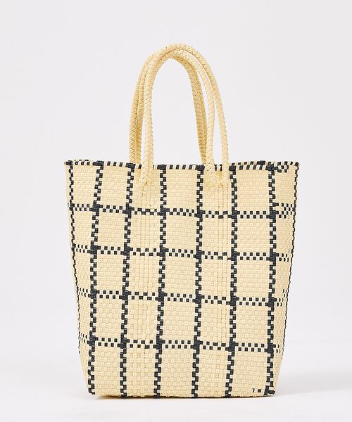 Rouge vif la cle / ルージュ・ヴィフ ラクレ トートバッグ | 【MOON BIRD/ムーンバード】手編みのメルカドバッグM/縦長/ギフト【WE | 詳細18