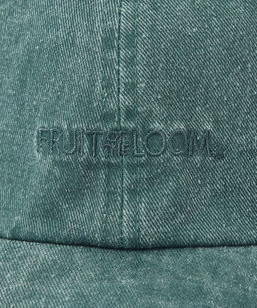Rouge vif la cle / ルージュ・ヴィフ ラクレ ハット | 【FRUIT OF THE LOOM/フルーツ・オブ・ザ・ルーム】ロゴキャップ/ | 詳細2