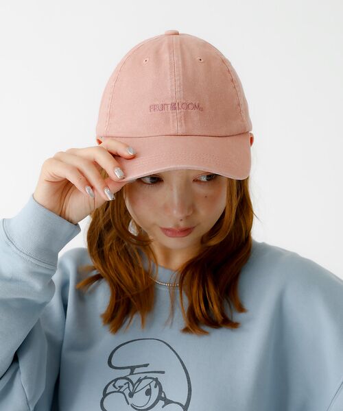 Rouge vif la cle / ルージュ・ヴィフ ラクレ ハット | 【FRUIT OF THE LOOM/フルーツ・オブ・ザ・ルーム】ロゴキャップ/ | 詳細9