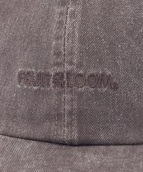 Rouge vif la cle / ルージュ・ヴィフ ラクレ ハット | 【FRUIT OF THE LOOM/フルーツ・オブ・ザ・ルーム】ロゴキャップ/ | 詳細11