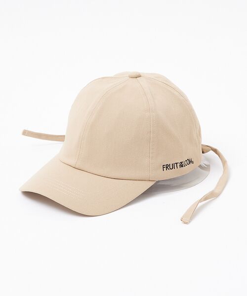 Rouge vif la cle / ルージュ・ヴィフ ラクレ ハット | 【FRUIT OF THE LOOM/フルーツ・オブ・ザ・ルーム】リボンキャップ | 詳細1