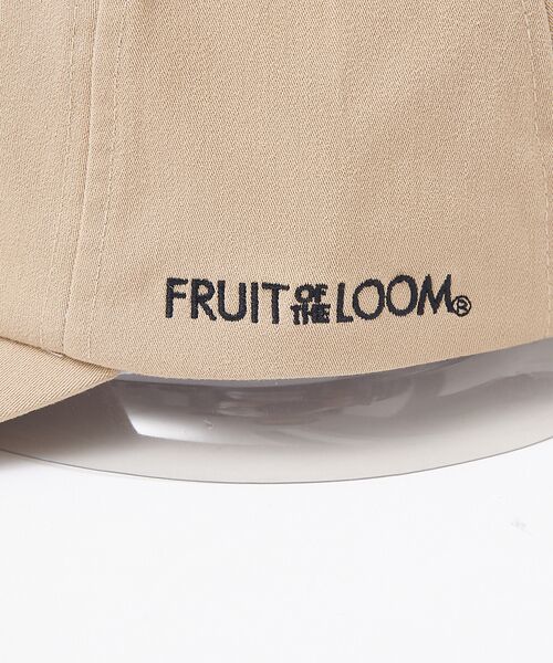 Rouge vif la cle / ルージュ・ヴィフ ラクレ ハット | 【FRUIT OF THE LOOM/フルーツ・オブ・ザ・ルーム】リボンキャップ | 詳細2