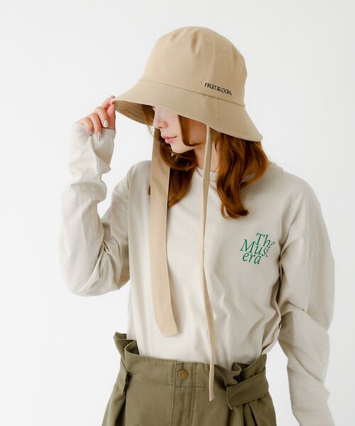 Rouge vif la cle / ルージュ・ヴィフ ラクレ ハット | 【FRUIT OF THE LOOM/フルーツ・オブ・ザ・ルーム】リボンハット/ | 詳細4