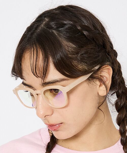 Rouge vif la cle/ルージュ・ヴィフ ラクレ 【LE FOON / ルフォーン】老眼鏡/リーティンググラス/ブルーライトカット ベージュ 25