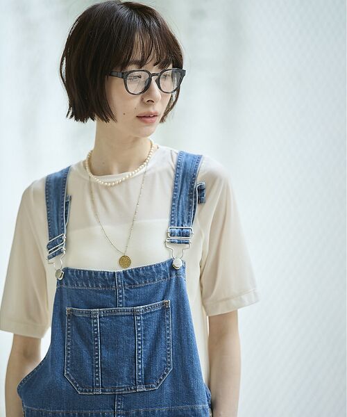 Rouge vif la cle / ルージュ・ヴィフ ラクレ Tシャツ | 【MICA&DEAL/マイカアンドディール】ベロアTEE / シアーベロア / | 詳細1