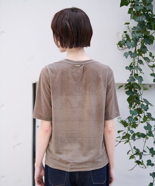 Rouge vif la cle / ルージュ・ヴィフ ラクレ Tシャツ | 【MICA&DEAL/マイカアンドディール】ベロアTEE / シアーベロア / | 詳細18