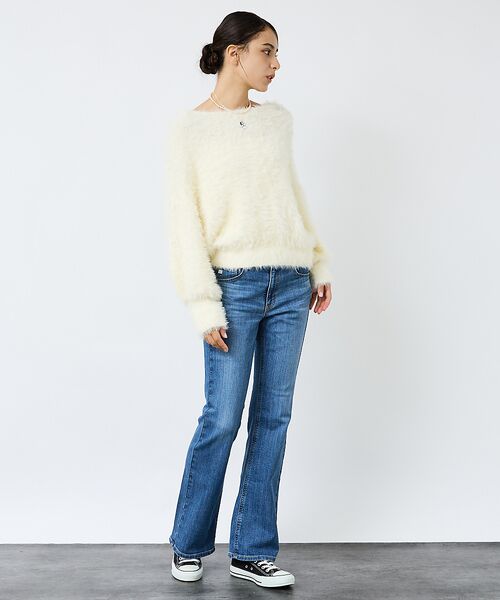 Rouge vif la cle / ルージュ・ヴィフ ラクレ デニムパンツ | 【SOMETHING / サムシング】LISA フレアデニムパンツ | 詳細8