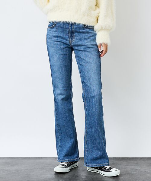 Rouge vif la cle / ルージュ・ヴィフ ラクレ デニムパンツ | 【SOMETHING / サムシング】LISA フレアデニムパンツ | 詳細9