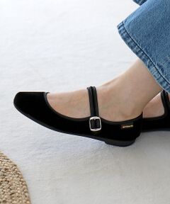 Rouge vif la cle / ルージュ・ヴィフ ラクレ バレエシューズ | 【ALBEROLA / アルベローラ】ベロア メリージェーン