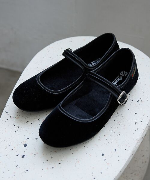 Rouge vif la cle / ルージュ・ヴィフ ラクレ バレエシューズ | 【ALBEROLA / アルベローラ】ベロア メリージェーン | 詳細12