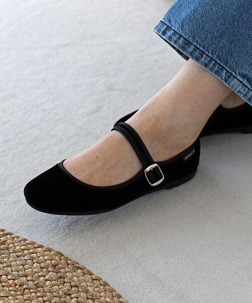 Rouge vif la cle / ルージュ・ヴィフ ラクレ バレエシューズ | 【ALBEROLA / アルベローラ】ベロア メリージェーン | 詳細9